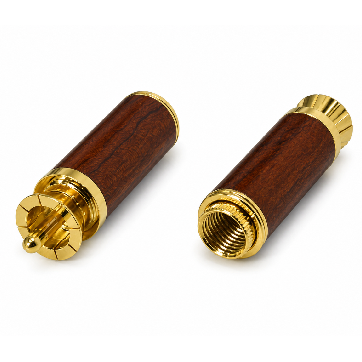 Ttaf 98000 Premium Featuring a Gold-Plated Body with Elegant Maroon Formica Finish AV Audio Jack