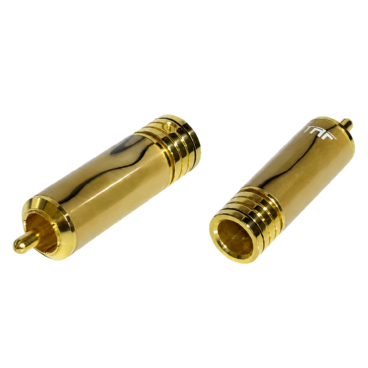 Ttaf 98001 – Gold-Plated with Elegant Golden Formica Finish Premium AV Audio Jack