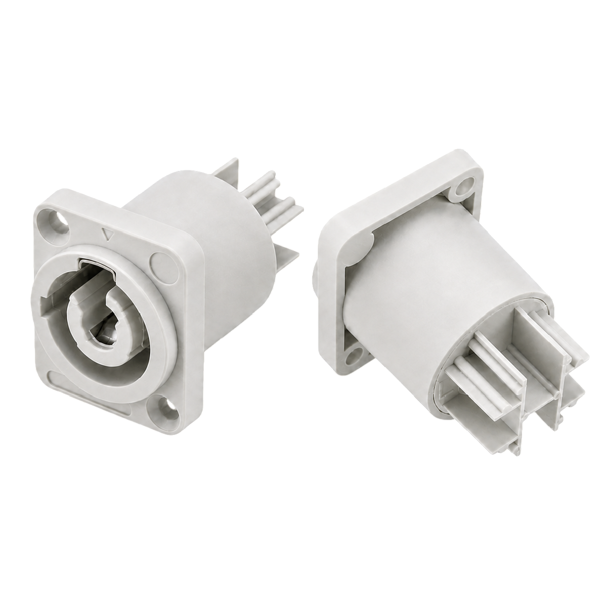 Amaso Audio AM-J05 Powercon Female White Plug Connector