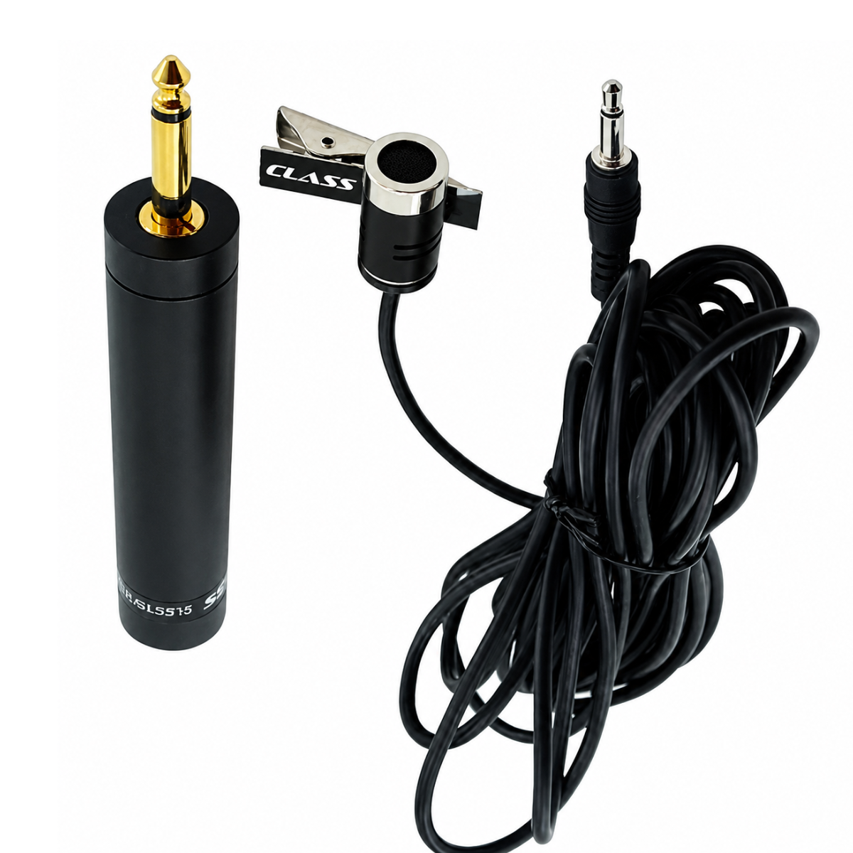Gold Audio ACS-444 - ميكروفون يقة سلكي احترافي (Condenser) بطول ٦ متر للتسجيل والتكبير الصوتي